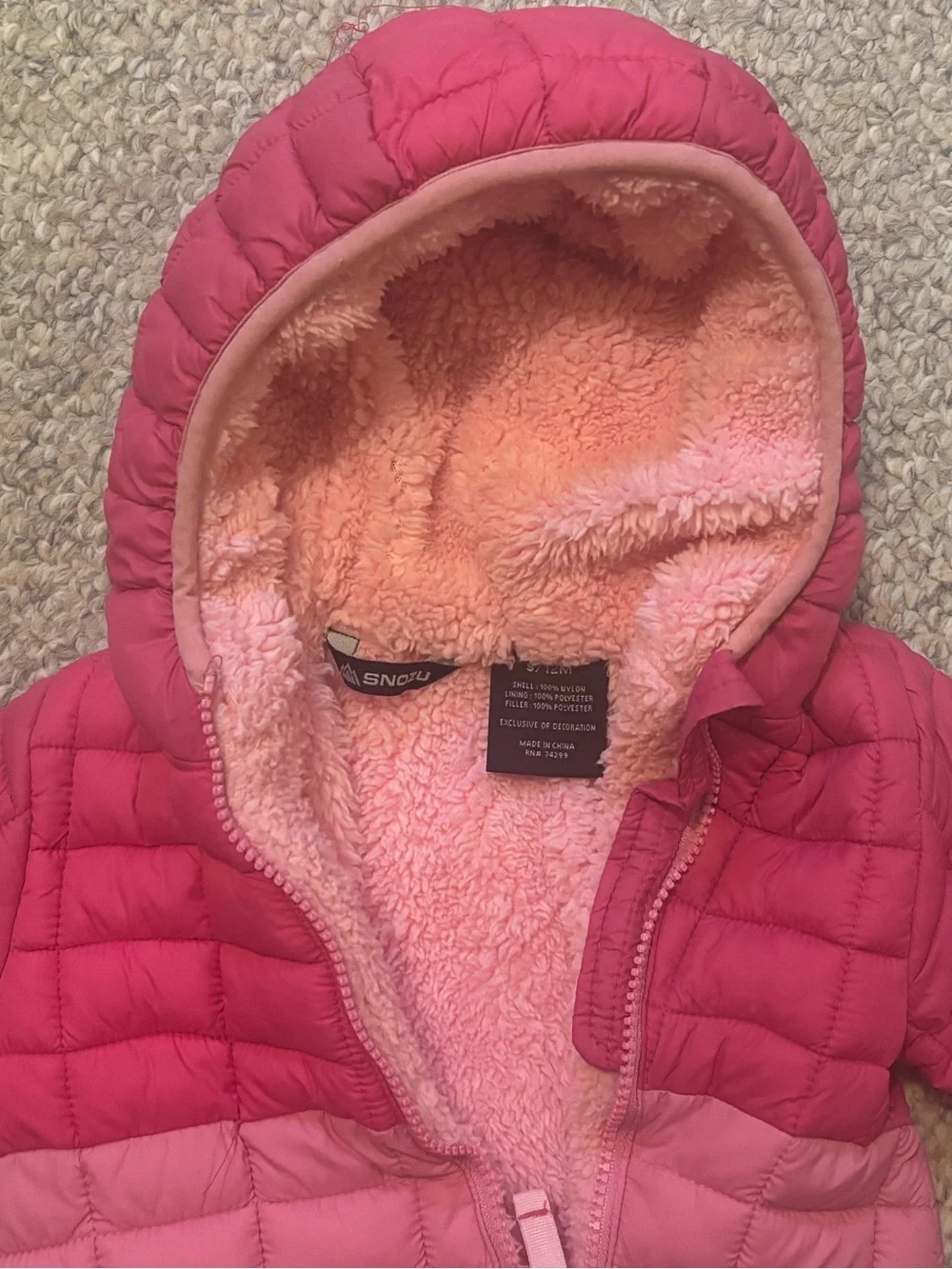 Snozu cozy pink